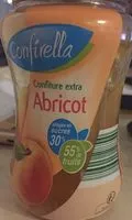 Mängden socker i Confiture Extra abricot Allégée en Sucres