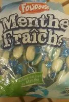 Mängden socker i Menthe fraîche