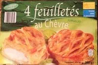 Mängden socker i 4 feuilletés au chèvre