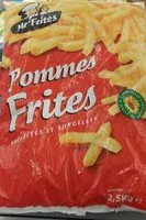 Mängden socker i Pommes Frites