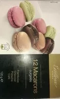 Mängden socker i 12 macarons surgelés