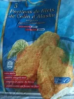 Mängden socker i Filet de colin d'Alaska