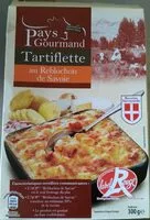 Mängden socker i Tartiflette au Reblochon de Savoie label rouge