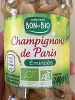 Mängden socker i Champignons de paris