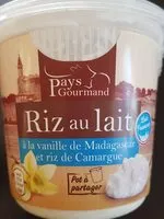 Mängden socker i Riz au lait