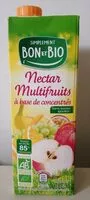 Mängden socker i Nectar multifruits