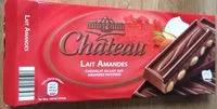 Mängden socker i Chocolat au lait aux amandes entières