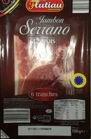 Mängden socker i Jambon Serrano
