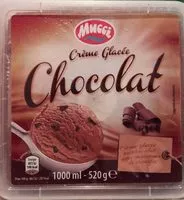 Mängden socker i Crèmr glacée au chocolat noir