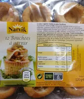 Mängden socker i Bouchées à Garnir
