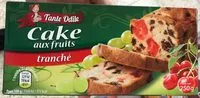 Mängden socker i Cake aux fruits tranché