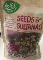 Mängden socker i Seeds and sultanans