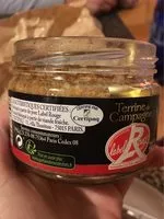 Mängden socker i Terrine de campagne
