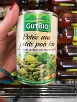 Mängden socker i Potée aux petits pois bio
