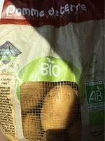 Mängden socker i Pommes de terre bio