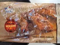 Mängden socker i Ribs à griller