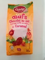 Mängden socker i Œufs chocolat au lait