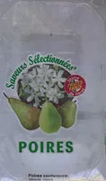Mängden socker i Poires Conférence