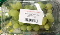 Mängden socker i Raisin blanc