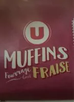 Mängden socker i Muffins fourrage gout Fraise