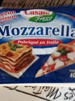 Mängden socker i Mozzarella