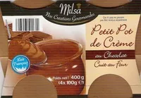 Mängden socker i Petit pot de crème chocolat