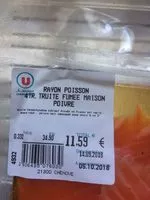 Mängden socker i Truite fumée