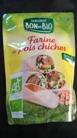 Mängden socker i Farine de pois chiche