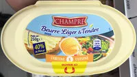 Mängden socker i Beurre Doux Léger & Tendre (40 % MG) Tartine & Cuisine