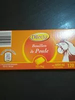 Mängden socker i Bouillon de poule