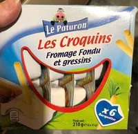 Mängden socker i Les Croquins fromage fondu et gressins