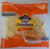 Mängden socker i Râpé fondant Mozzarella - Emmental Spécial Gratins (24 % MG)