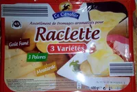 Mängden socker i Raclette 3 Variétés