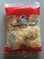 Mängden socker i Emmental râpé français