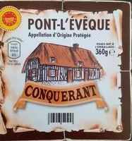 Mängden socker i Pont l'Evêque AOP Normandie