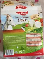 Mängden socker i Petits Palets de Chèvre Doux