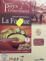 Mängden socker i La fondue