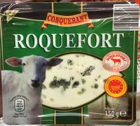 Mängden socker i Roquefort (31,7% MG)