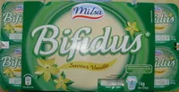 Mängden socker i Bifidus saveur vanille (8 Pots)