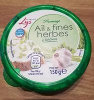 Mängden socker i Fromage Ail et fines herbes