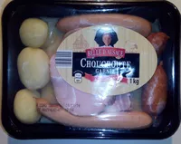 Mängden socker i Choucroute garnie à l'alsacienne