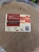 Mängden socker i Galettes de Blé Noir