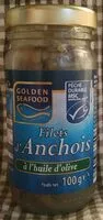 Mängden socker i Filets d’anchois a l’huile d’olive