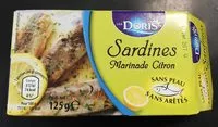 Mängden socker i Sardines sans peau sans arrête Marinade Citron