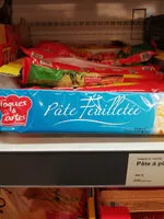 Mängden socker i Pâte Feuilletée