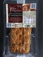 Mängden socker i Feuillantine Comtoise