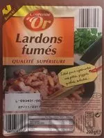 Mängden socker i Lardons Qualité Supérieure Fumés