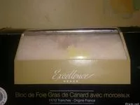 Mängden socker i Bloc de foie gras de canard