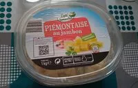 Mängden socker i Piémontaise au jambon
