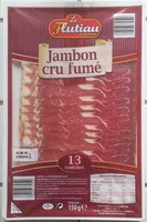 Mängden socker i Jambon cru de Westphalie fumé - 13 tranches